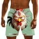 thumbnail image 2 of Pantalones de Cintura Elásticos con Cordón para Playa Y Natación, Tejido de Poliéster Ligero Y Transpirable para Uso Casual Y de Ocio, 2 of 3