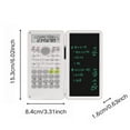 thumbnail image 3 of YiJuHui 2pcs Multifunctional Scientific Calculator with Handwriting Tablet, 240 Functions, LCD Display, Portable Drafting Tool for Office, Accounting and Engineering Use, 3 of 6