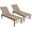 Khaki, variant on SOLAURA Outdoor Chaise Lounge Chair, 5-Position Adjustable Aluminum Patio Recliner Chair for Poolside, Patio, Deck, Backyard, Lawn, and Beach, 1-Piece(Gray)