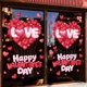 thumbnail image 4 of Pegatinas Decorativas para El Día de San Valentín, Pegatinas para Ventanas de Centros Comerciales, Cajas de Regalo, Etc., 4 of 6