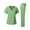 498#Mint Green, variant on Women's Scrubs Healthcare Top,Long Sleeved Pants Sets with Pockets Navy M