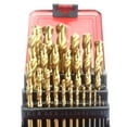 thumbnail image 3 of 25Pcs High Speed Steel Drill Bits Twist Drill Bit Set for Copper Metal with Storage Box HSS Drill Bits(1-13mm), 3 of 8