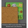 thumbnail image 4 of Printtoo Personalized Placemat & Coaster Set For Kids Toddlers,Birthday Gift For Boys,Gift For Girls,Sloth-8x11.5 Inch, 4 of 5