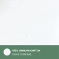 thumbnail image 6 of Organic Textiles Premium Organic Cotton Bed Sheets, 350 Thread Count - GOTS Certified (King, White) - (4 Pcs.), 6 of 8