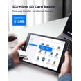 thumbnail image 4 of SD Card Reader for iPhone iPad, 4 in 1 Micro SD/SD Card Reader to iPhone Adapter, SD Card Viewer with TF/SD Dual Slot, Portable Camera Memory Card Reader for iPhone with Charging Port, Plug and Play, 4 of 7