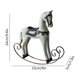 thumbnail image 3 of Caballo Balancín de Estilo Nórdico Nostálgico, Decoración de Mesa, Decoración Del Hogar, Artesanías de Caballos Balancín de Pino., 3 of 6