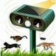 thumbnail image 2 of Repelente ultrasónico solar para gatos Repelente de gatos para exteriores Sensibilidad y frecuencia ajustable Repelente ultrasónico para gatos para repeler animales dañinos Protector de, 2 of 6