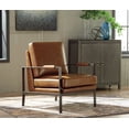 thumbnail image 2 of Ashley Fauteuil d'Appoint en Faux Cuir Peacemaker Marron, 2 of 2