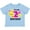 AE-Light Blue, variant on Inktastic Its My 2nd Birthday with Smiling Emoticons Girls Toddler T-Shirt