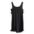 thumbnail image 1 of Timegard Chemises de Nuit pour Femmes Sans Manches Col Rond Vêtements de Nuit Dos Nu Chemises de Nuit Douces avec Soutien-Gorge Intégré, 1 of 7