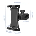 thumbnail image 5 of Bike Tablet Holder Mount, Holder Stand Exercise Bike Handlebar Mount For 4.7-13 inch Stationary , Treadmill, 5 of 13