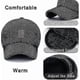 thumbnail image 4 of Winter For Men Outdoor Hat, Adjustable Warm Sport Golf Baseball Cap Hats Dad Caps Earflaps Thicken 55-60cm, 4 of 5