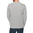 thumbnail image 2 of Magic Graphic Long Sleeve Crewneck Tee - Heather Grey 2XL, 2 of 4