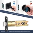Bathroom Door Lock Body Washroom Single Tongue Lock Bolt Door Lock Core ...