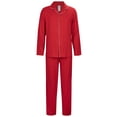 thumbnail image 6 of Fruit of the Loom Men's Flannel Top and Bottom Pajama Set, Sizes S-5XL, 6 of 10