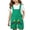 Green, variant on Boys Girls Dinosaur 𝖱ompers Overalls Jumpsuit Cute Cotton Overalls Shorts Y2𝖪 Cute Animal Jumpsuit Adjustable Strap Summer ClothesToddler Girl Shorts Overall