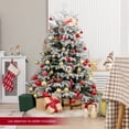 thumbnail image 4 of Árbol de Navidad Artificial Costway 146cm con Luces LED Blancas Cálidas, 4 of 10