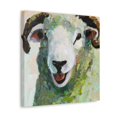 thumbnail image 5 of "Sheep in Rainy Fields" - Canvas, 5 of 25