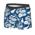 thumbnail image 2 of Wukai Rose Flowers Print Men’s Underwear Breathable Boxer Briefs,&nbsp;Moisture Wicking & Breathable-XX-Large, 2 of 7