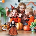 thumbnail image 4 of XYKA Witch Tree Topper Scary Hallowe-en Tree Hanging Ornaments Plush Witch Dolls With Fall Witch Collectible Figure Figurine Tabletop Decorations For Party Supplies, 4 of 8