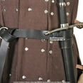 thumbnail image 3 of Genuine Leather Ring Belt Sword Hanging Frog LARP Medieval Renaissance Costume, 3 of 3