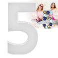 thumbnail image 2 of Thanksgiving Decor Digital Balloon Pre Cut Marquess Number Illuminates Balloon Digital Frame Cardboard Used For Graduation Birthday Anniversary Decoration, 2 of 8