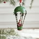 thumbnail image 4 of Fiudx Globo Navideño de Hierro Pintado, Colgante Decorativo de Ciervo y Papá Noel, Metal Duradero, Estilo Vintage, Decoración Festiva, 5,5 X 11 Cm., 4 of 6