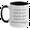 White/Black, variant on Funny Mixologist Gifts from Friends to Favorite Mixologists for Graduation - Unique Two Tone Coffee Mug, I Love How We Don't Have To Say Out Loud That I'm Your Favorite Mixologist