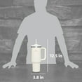 thumbnail image 5 of Stanley Quencher H2.0 FlowState Stainless Steel Vacuum Insulated Tumbler with Lid and Straw - 40OZ Pool, 5 of 5