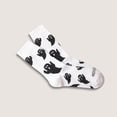 thumbnail image 5 of Huowey Halloween Socks For Women Men Crew Socks Ghost Pattern Halloween Gift Fall Winter Comfort Festival Socks,White, 5 of 5