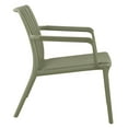 thumbnail image 2 of Chaise une place avec accoudoir, ligne rayée Summer, Jade, 2 of 7