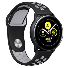 Mascarry For Samsung Galaxy Watch Active 2 Gear 40 42 44mm Loop Watch Band Strap Silicone Grey Walmart Com Walmart Com