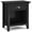 Black, variant on Simpli Home Acadian SOLID WOOD 24 inch Wide Bedside Nightstand Table in Black