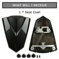 thumbnail image 7 of For 2015-2023 YZF R3 MT03 R25 Rear Seat Cover Tail Seat Cowl Carbon Fiber Look, 7 of 7