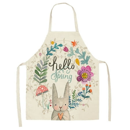 

Cartoon Apron Waterproof Durable In Use Waterproof Apron Exquisite Workmanship For Cooking Baking