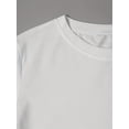 thumbnail image 2 of Camiseta con estampado de labios del Día de San Patricio para mujer: cuello redondo, manga corta, algodón transpirable, lavable a máquina, estilo informal., 2 of 5