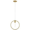 thumbnail image 1 of Industrial Country Farm Beach House Living Lounge Kitchen Room Pendant Ceiling Light Fixture, Brass Metal Steel Steel, Gold, 1 of 4