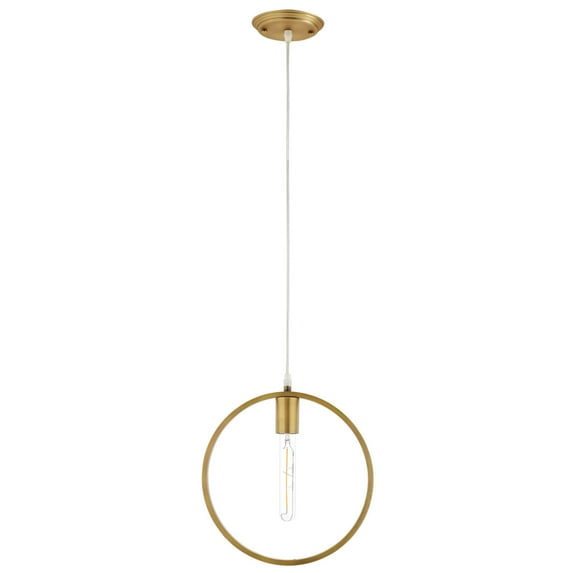 Industrial Country Farm Beach House Living Lounge Kitchen Room Pendant Ceiling Light Fixture, Brass Metal Steel Steel, Gold