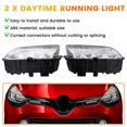 thumbnail image 5 of 2Pcs Car Daytime Running Light for -Renault Captur Clio 4 2012-2015 Daytime Running Lamp 266003864R, 5 of 5