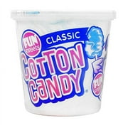 Fun Sweets Cotton Candy Classic - Cup, 1 Count (SUGAR CANDY - REGULAR SIZE)