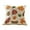White, variant on Autumn Decorative Embroidered Velvet Cushion Cover with Maple Leaf and Pumpkin Design for Sofa Garden Living Room and Bedroom
