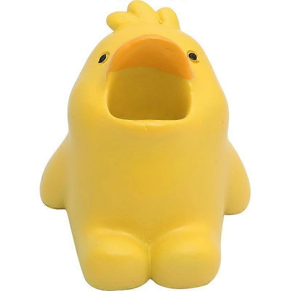 Mini Toothbrush Holder Animal Resin Household Set (Yellow Duck)