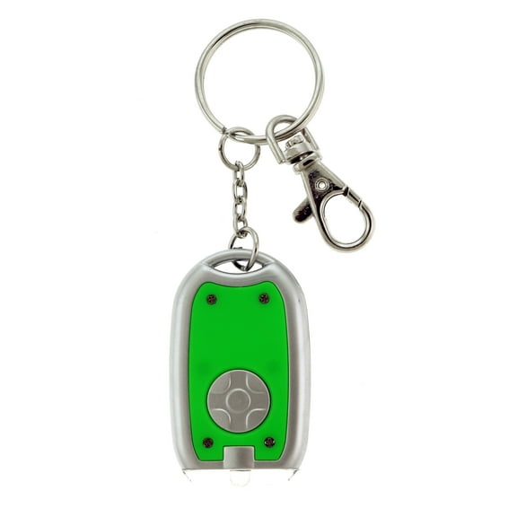 Oval shaped flashlight keychain KEKC6166
