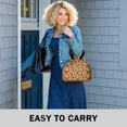 thumbnail image 6 of Sunflower Drawstring Lunch Bag Women - Drawstring Lunch Bag Insulated for Work Office - Stain-Resistant Large Lunchbags for Women with Multi-Pockets, 6 of 6