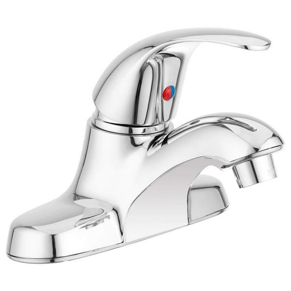 Dura Faucet Heavy Duty Single Lever RV Lavatory Faucet - Chrome Polished