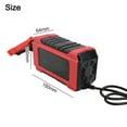 thumbnail image 5 of 1pc 6A Car Battery Charger 12V Lead-Acid Batteries Charger 9-Stage Battery Charger ABS Red Color AC110-220V(50-60Hz), 5 of 11