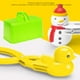 thumbnail image 5 of Ganfancp 12Pcs Snowball Maker Tool Winter Snow Toys Kit con Mango para Formas de Nieve Hacer Set Lucha Du-Ck para Niños Pequeños Adultos Moldes de Arena de Nieve Al Aire Libre Ofertas de La Semana 12, 5 of 7