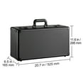 thumbnail image 3 of KFFKFF Organized Card Storage Box, 5 Compartments, Sports Card Holder Transport Case with Numerical Lock and Foam Separators, Suitable for 162 PSA Graded Cards, 115 BGS Cards, 130 SGC Cards, 3 of 9