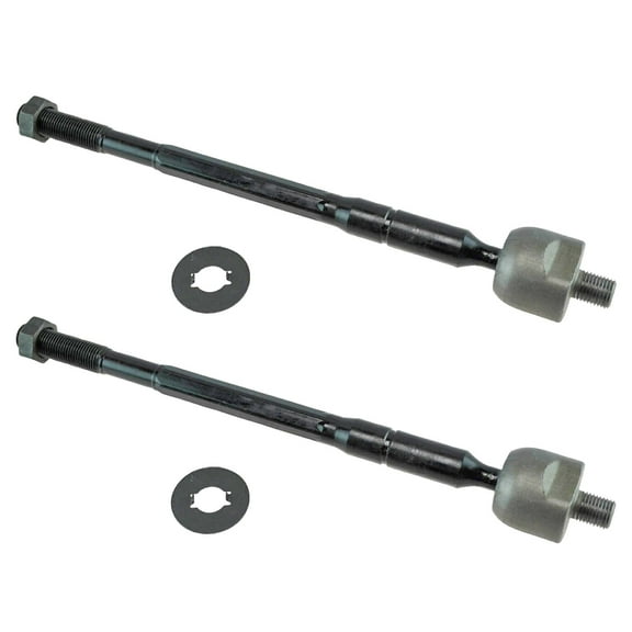 TRQ Front Inner Tie Rod Set Fits Select 2005-2015 Toyota Tacoma