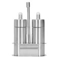 thumbnail image 1 of Haofy Stainless Steel Condiment Container Canister Set Seasoning Soy Bottle Kitchen C., 1 of 8
